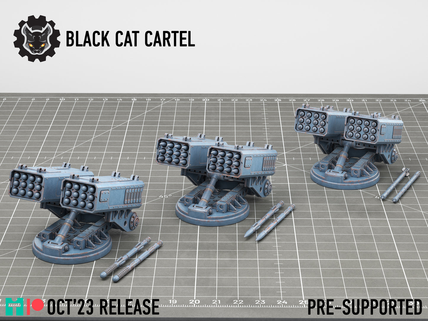 Flayer - Multiple Rocket Launcher Tank | Compatible with Tabletop Wargames