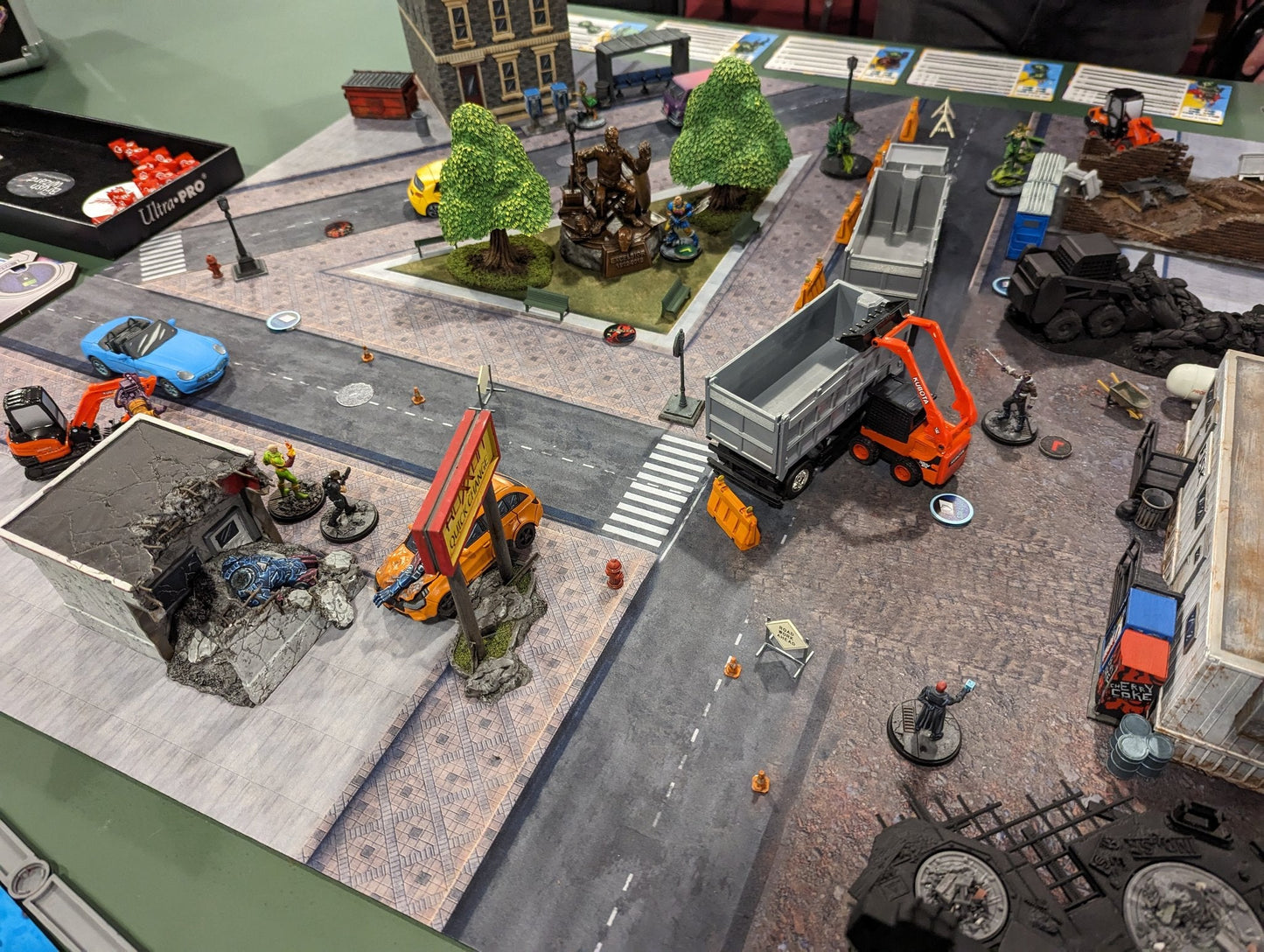 Modern City 2 - Neoprene Battle Mat with Bag