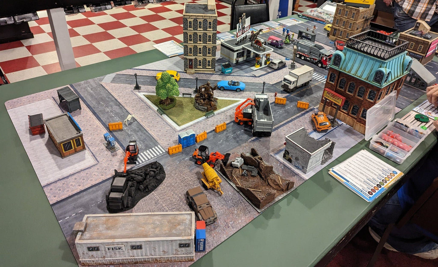Modern City 2 - Neoprene Battle Mat with Bag