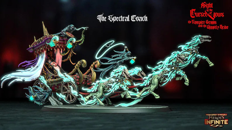 Spectral Coach - Night of the Cursed Vows | Compatible with Tabletop Wargames