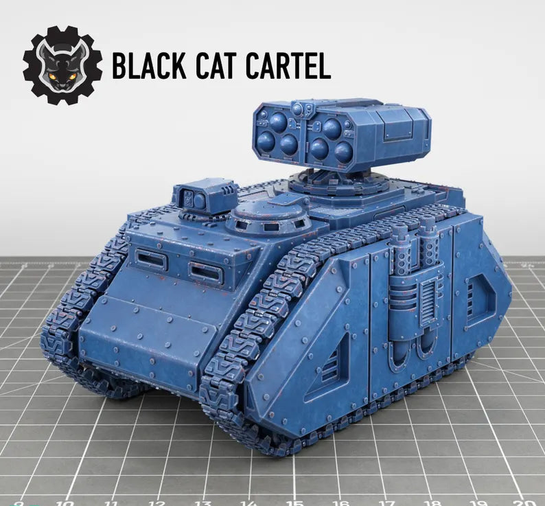 Butcher, Devastation from Afar – Missile-Artillery Tank | Compatible with Tabletop Wargames