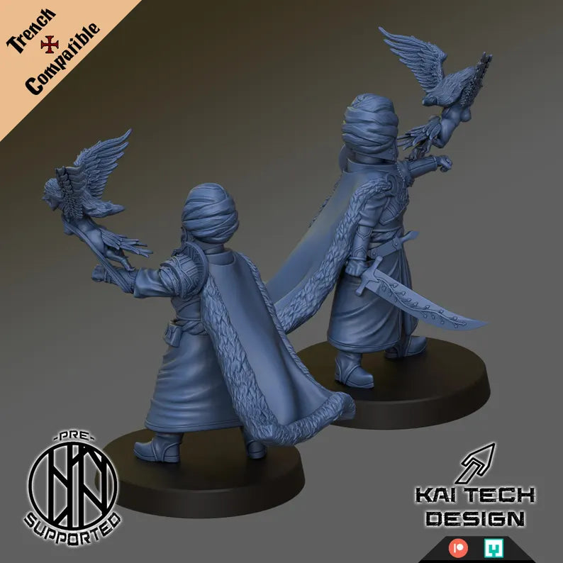 Sultanate Captain - Trench Warband Miniatures | Compatible with Tabletop Wargames