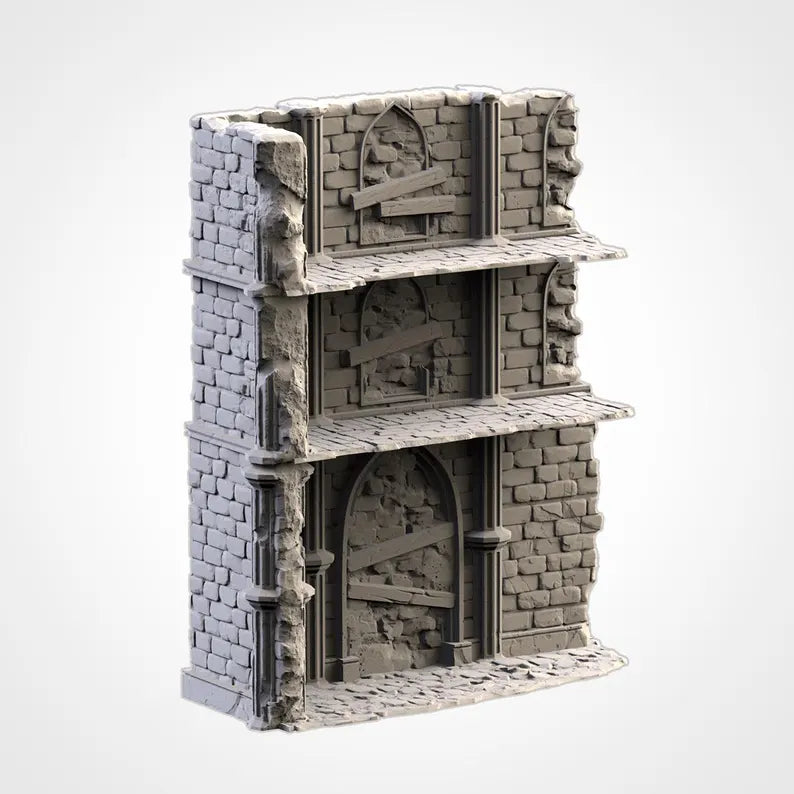 Temple Ruins WTC Set - Official WTC Approved Terrain | For D&D Campaigns & Tabletop Games