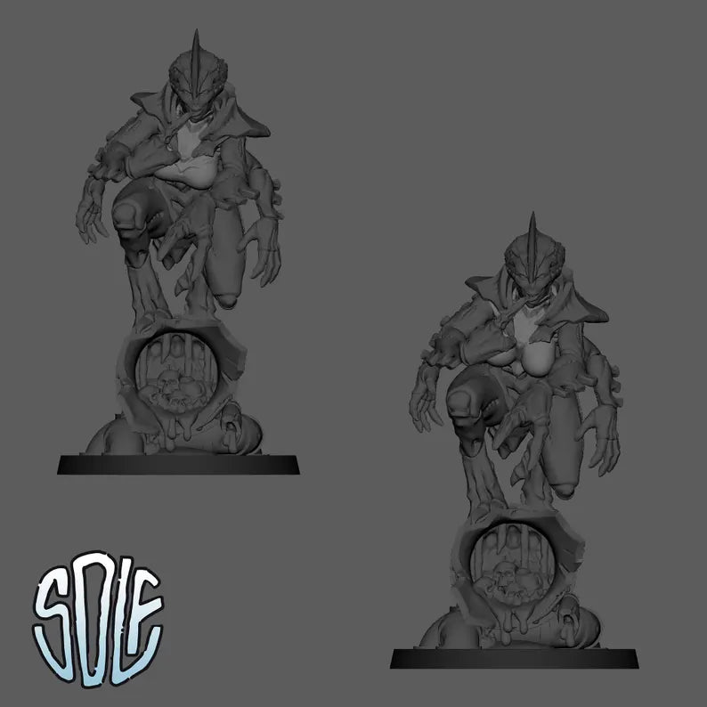 Broodqueen - Alien Hive Matriarch | Compatible with W40K/WG/SF