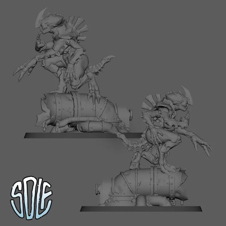 Broodqueen - Alien Hive Matriarch | Compatible with W40K/WG/SF