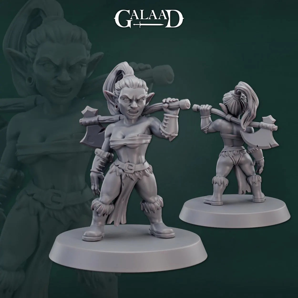 Goblins Bundle: 3D Resin Printed DnD (D&D) Pathfinder Miniatures