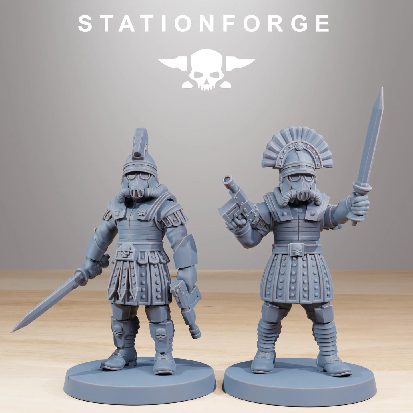 Grim Guard Vexillatio – The Iron Phalanx | Compatible with W40K/WG/SF