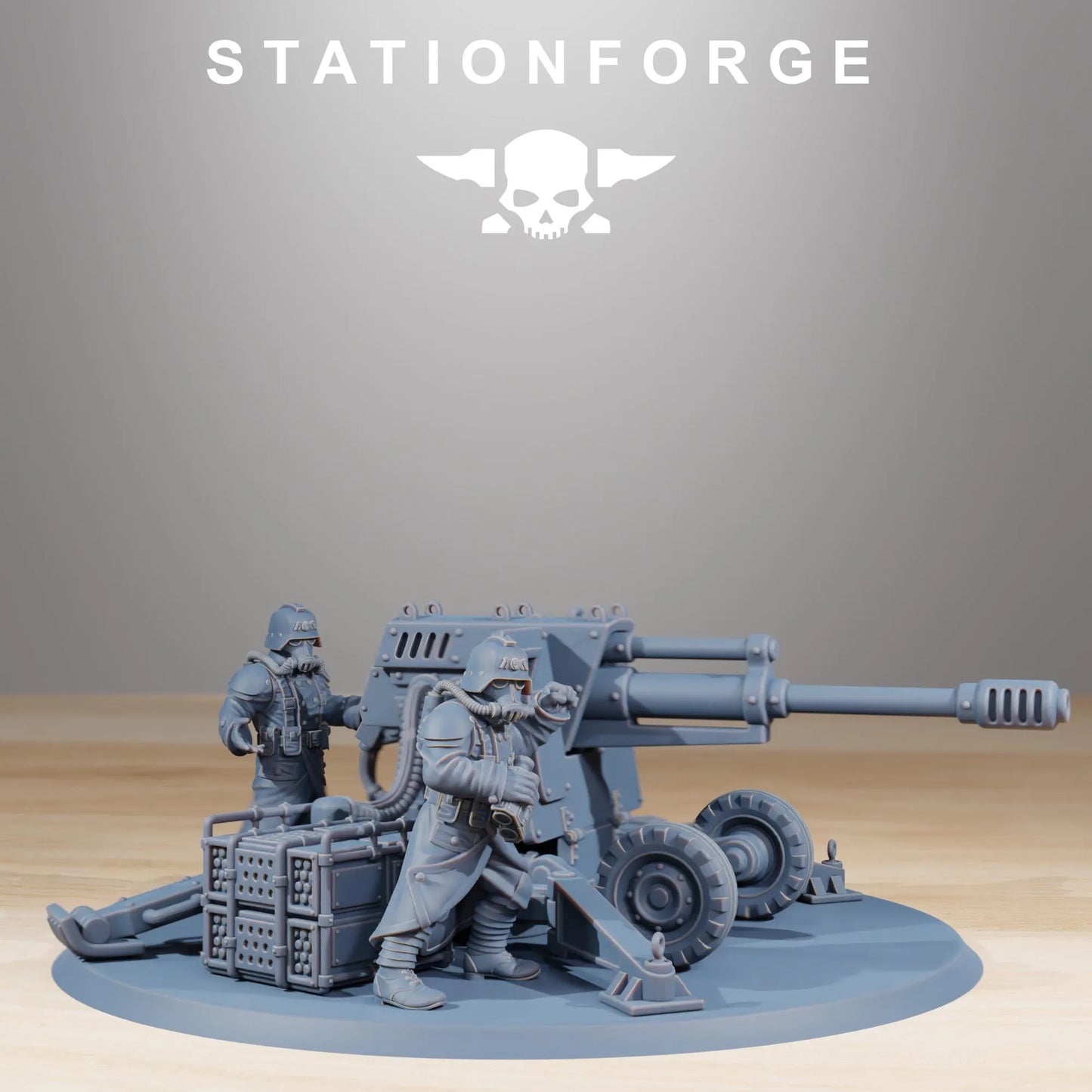 Grim Guard Battle Weapons - Heavy Firepower for the Frontlines | Compatible with W40K/WG/SF