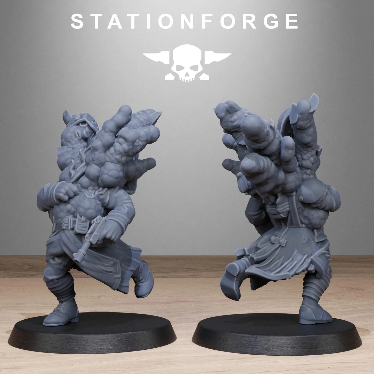 Grim Guard Objective Markers | Compatible with W40K/WG/SF
