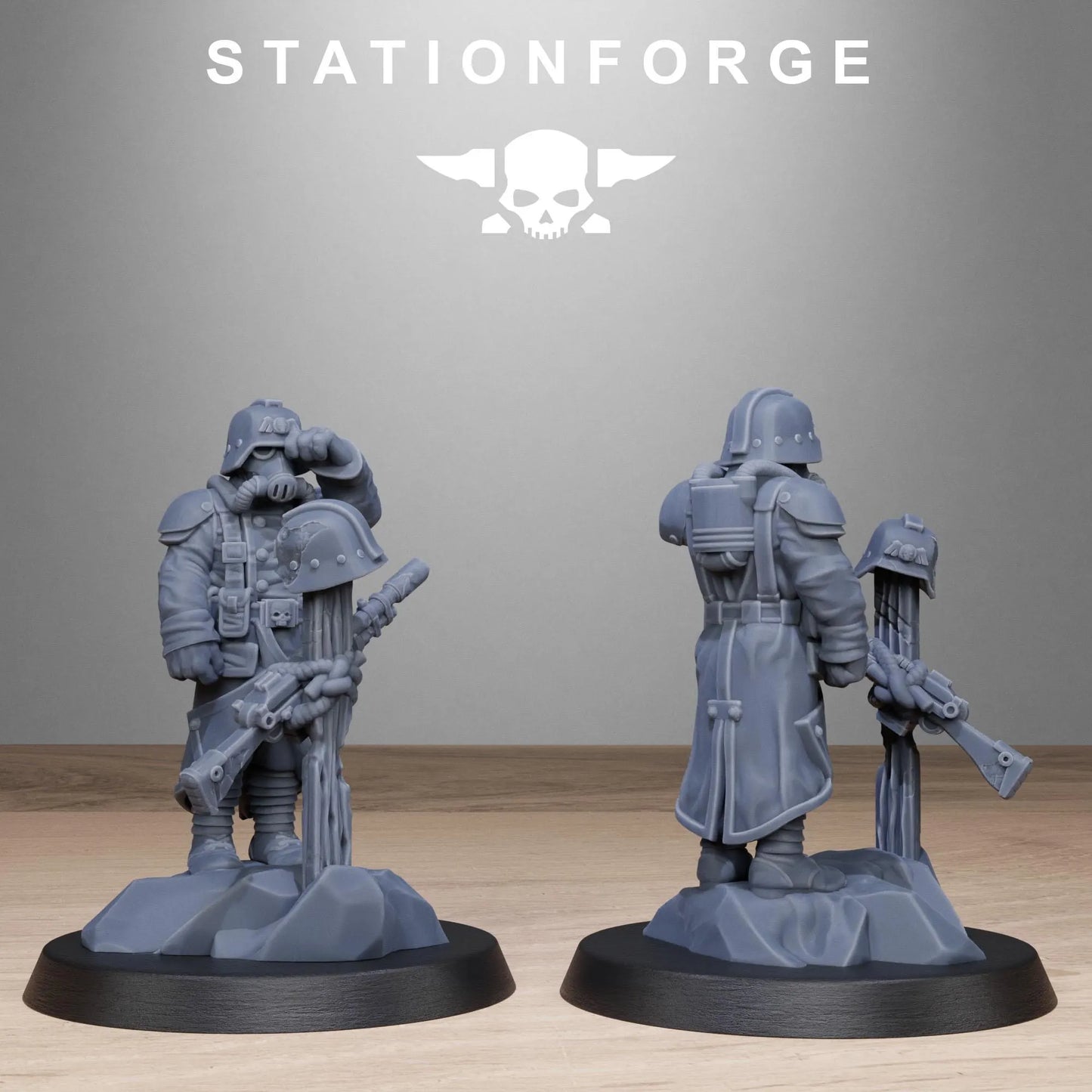 Grim Guard Objective Markers | Compatible with W40K/WG/SF