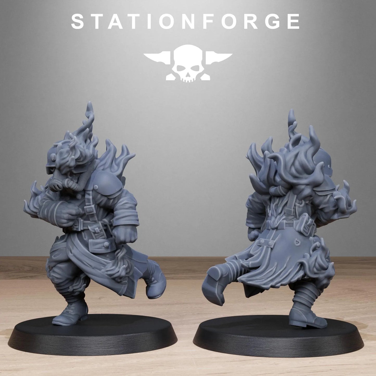Grim Guard Objective Markers | Compatible with W40K/WG/SF