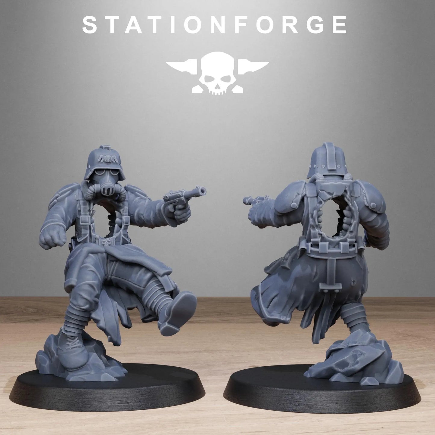 Grim Guard Objective Markers | Compatible with W40K/WG/SF