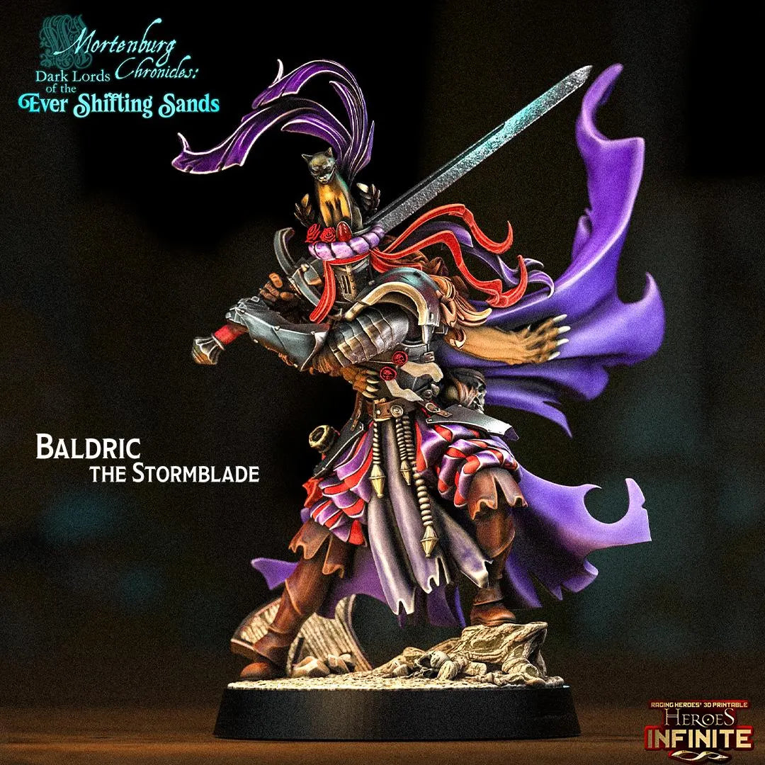 Baldric, the Stormblade - Ever Shifting Sands | Compatible with Tabletop Wargames