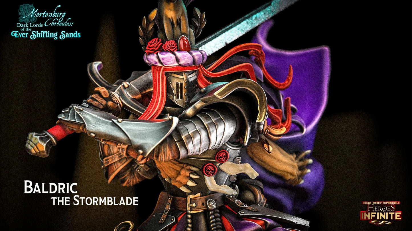Baldric, the Stormblade - Ever Shifting Sands | Compatible with Tabletop Wargames