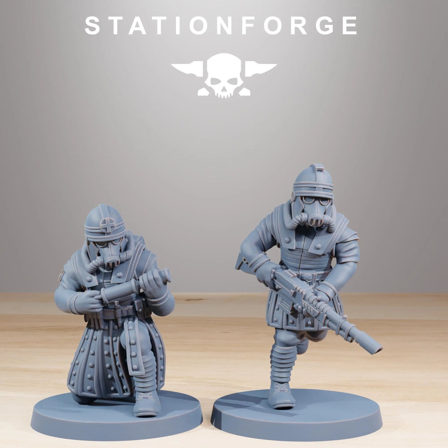 Grim Guard Vexillatio – The Iron Phalanx | Compatible with W40K/WG/SF