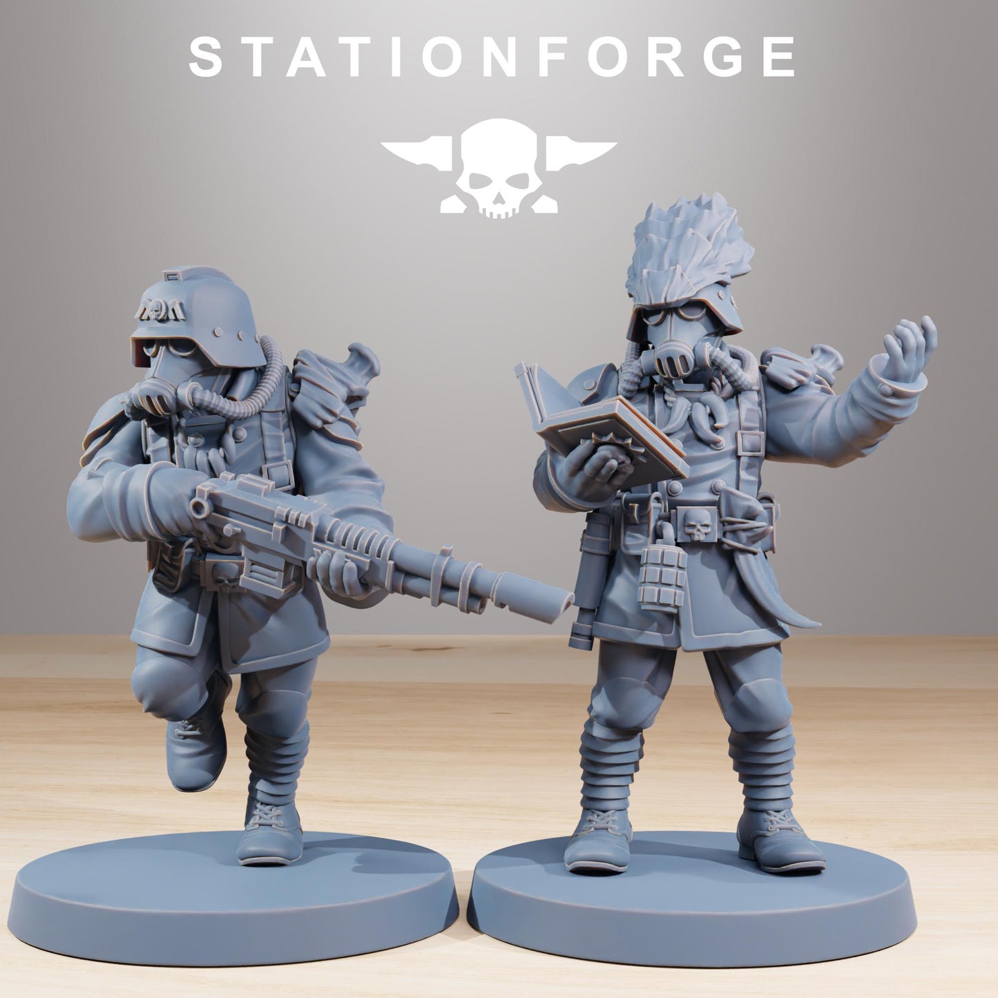 Grim Guard Xenarid Hunters – Elite Alien Slayers | Compatible with W40K/WG/SF