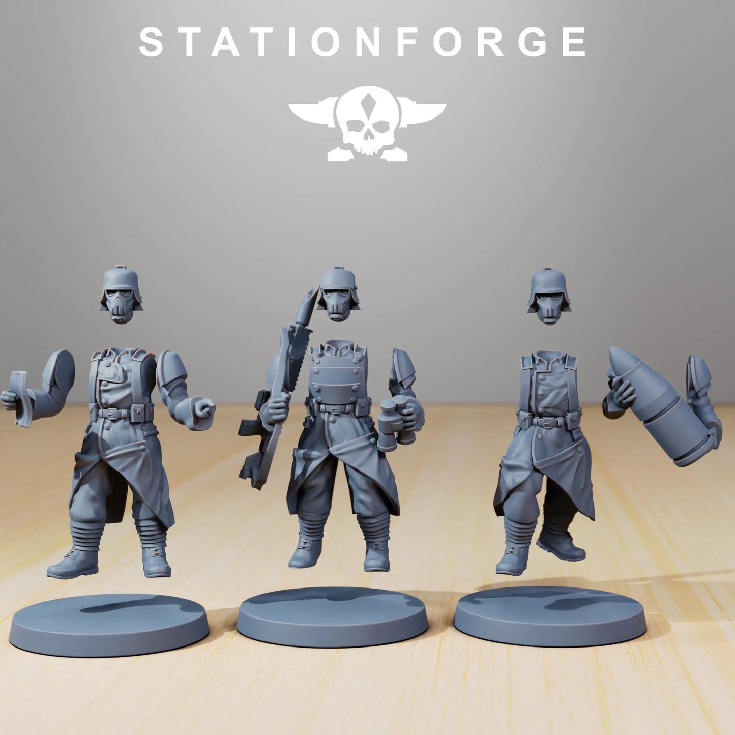 Grim Guard Artillery – Devastating Firepower for Your Battlefield | Compatible with W40K/WG/SF