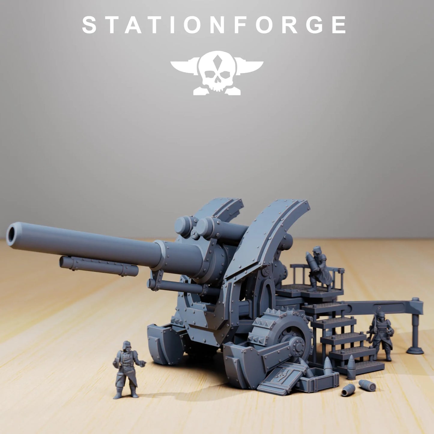 Grim Guard Artillery – Devastating Firepower for Your Battlefield | Compatible with W40K/WG/SF