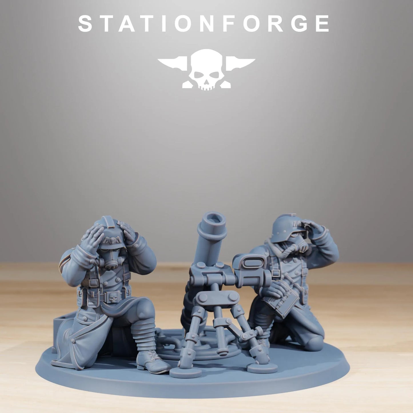 Grim Guard Battle Weapons - Heavy Firepower for the Frontlines | Compatible with W40K/WG/SF