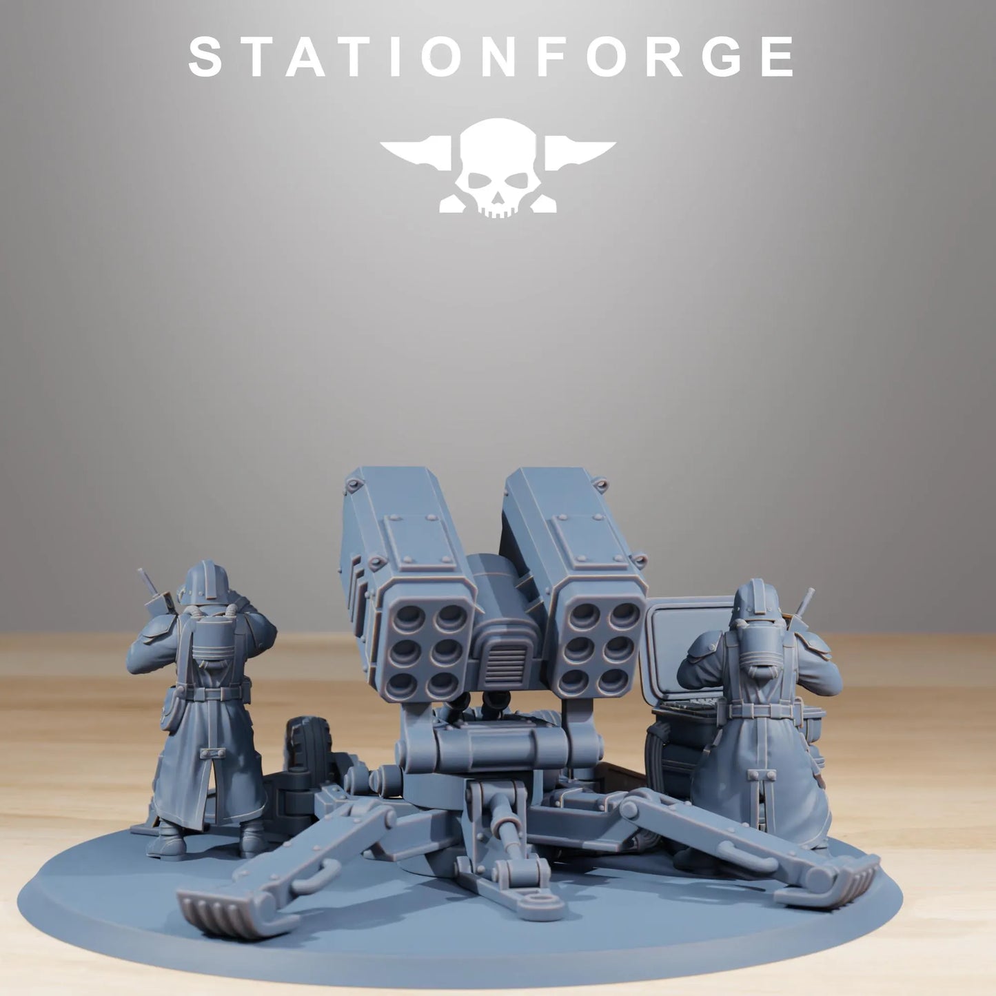 Grim Guard Battle Weapons - Heavy Firepower for the Frontlines | Compatible with W40K/WG/SF