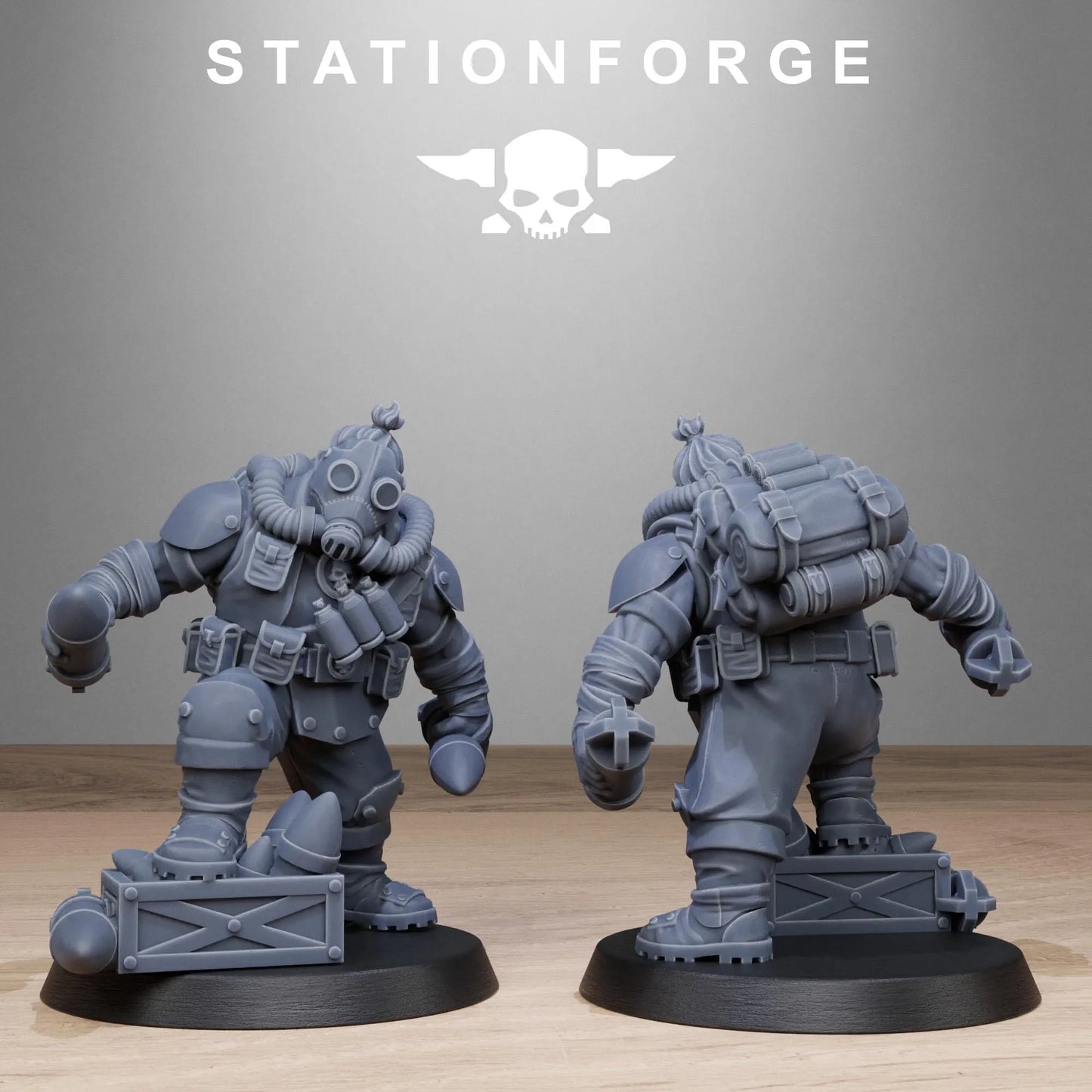 Grim Guard Jungle Fighters – Mutants | Compatible with W40K/WG/SF