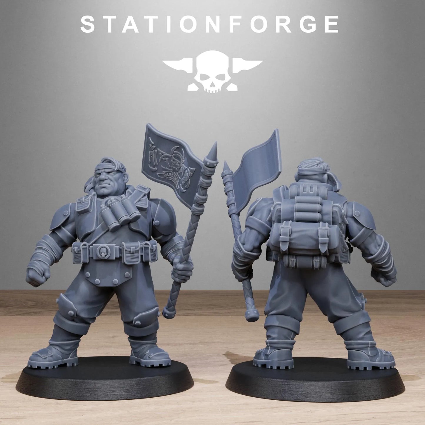 Grim Guard Jungle Fighters – Mutants | Compatible with W40K/WG/SF
