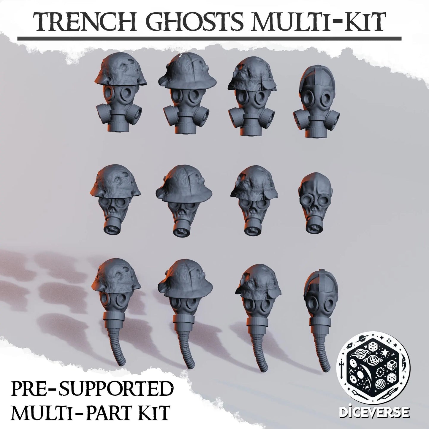 Trench Ghosts - Trench Warband Miniatures | Compatible with Tabletop Wargames