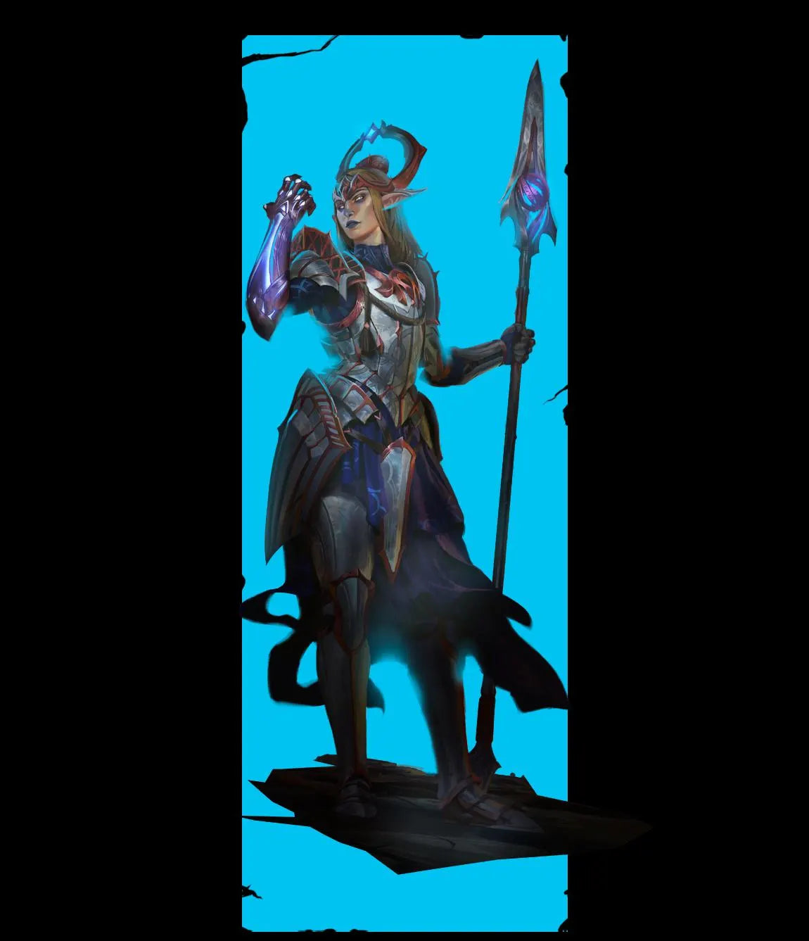 Londriel, Spellwarden - Malediction | Compatible with Tabletop Wargames