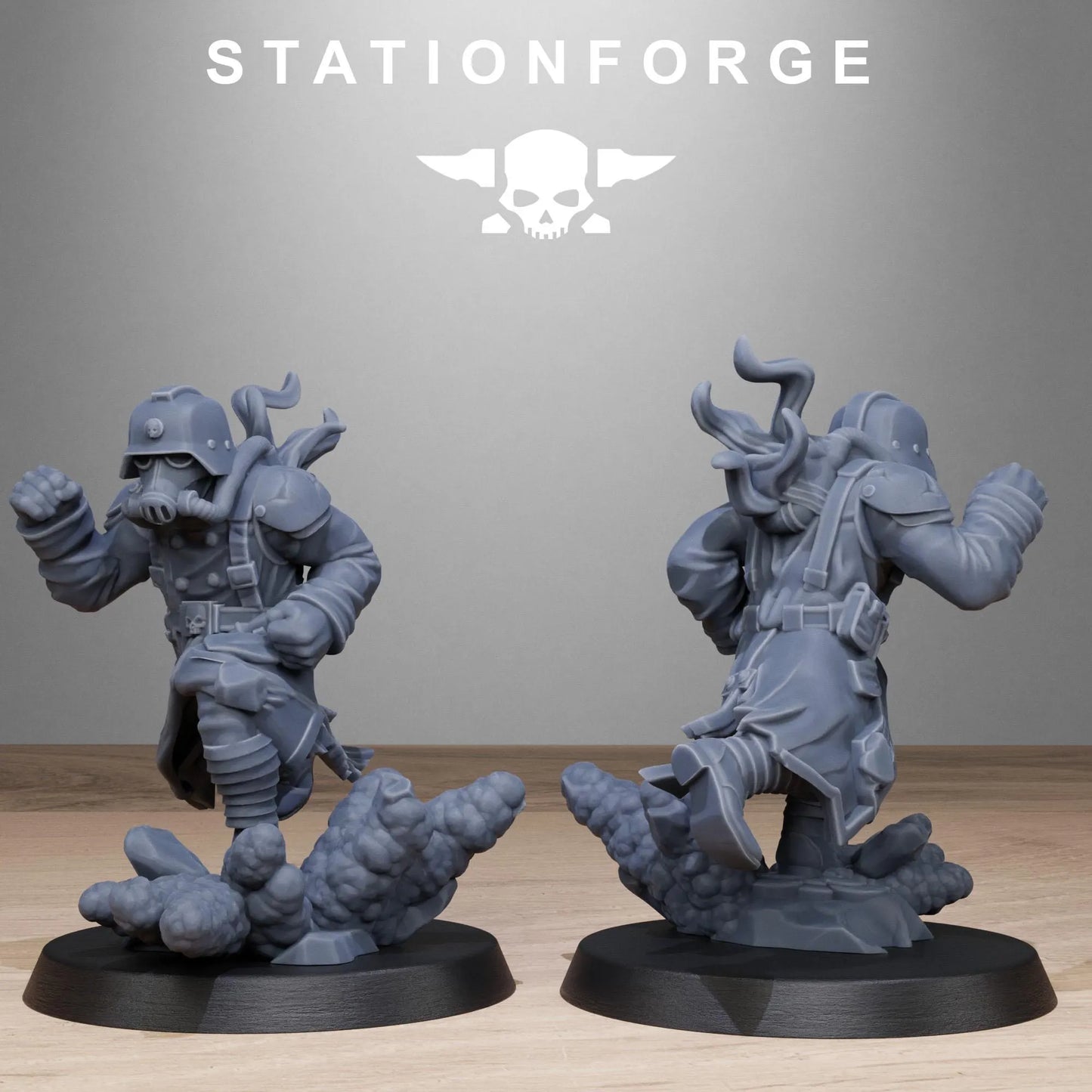 Grim Guard Objective Markers | Compatible with W40K/WG/SF