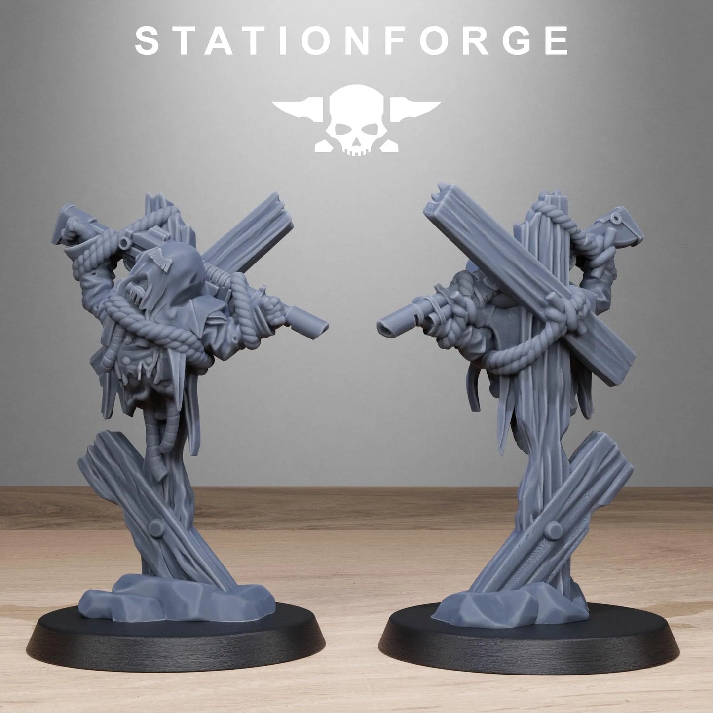 Grim Guard Objective Markers | Compatible with W40K/WG/SF