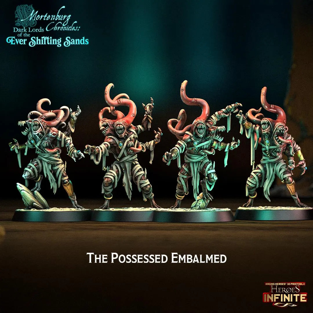 The Possessed Embalmed - Ever Shifting Sands | Compatible with Tabletop Wargames
