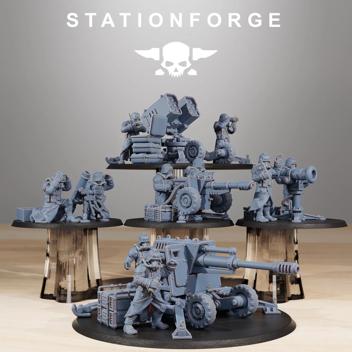 GrimGuard Starter Pack - Complete Army | Compatible with W40K/WG/SF