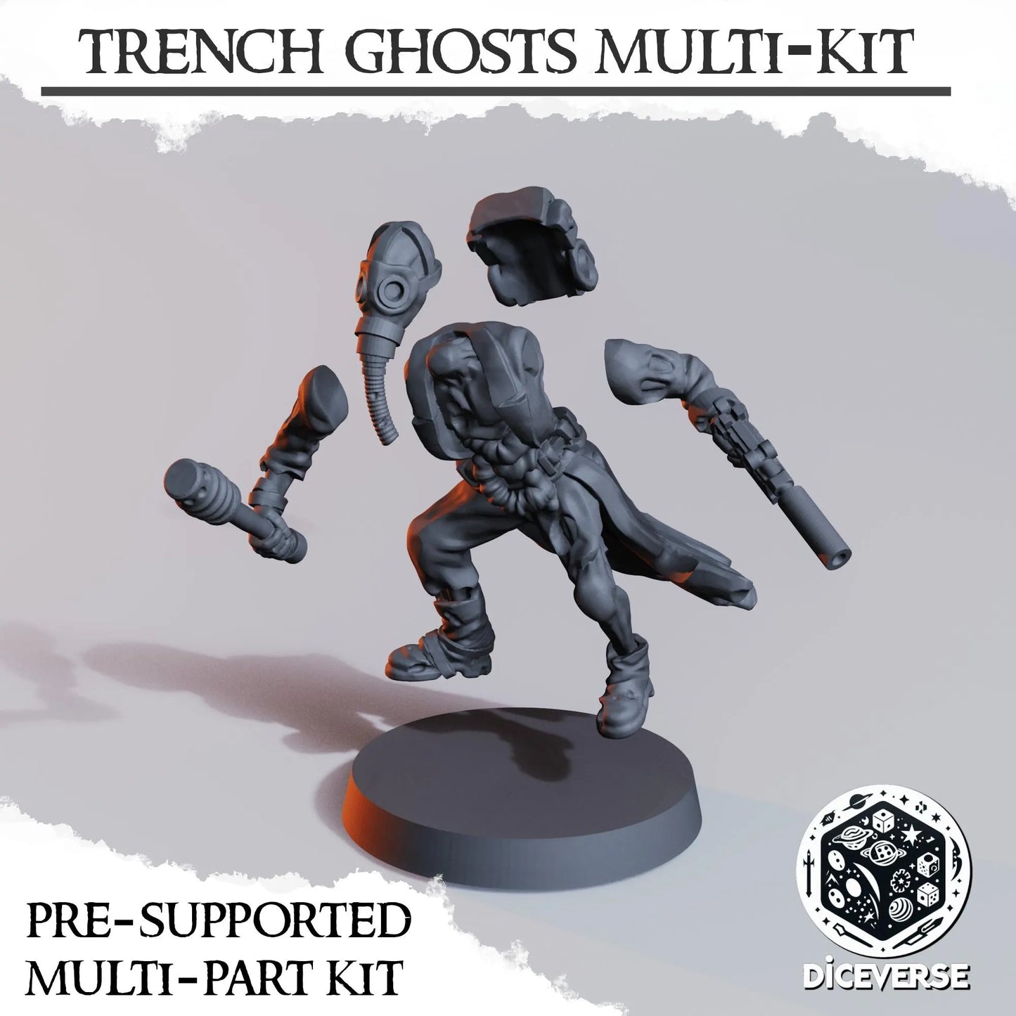 Trench Ghosts - Trench Warband Miniatures | Compatible with Tabletop Wargames