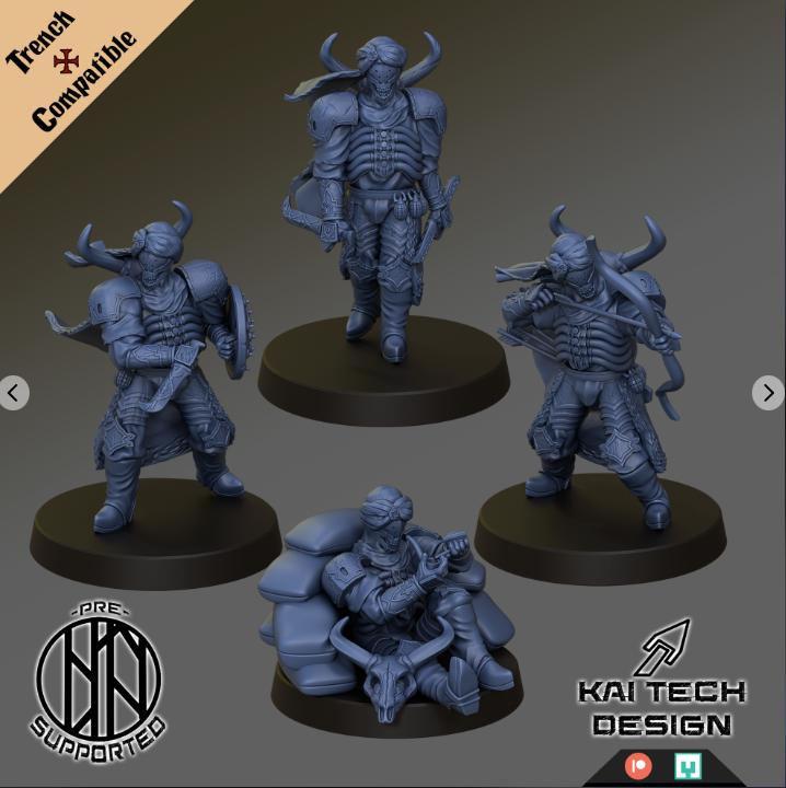 Sultanate Complete Army Set - Trench Warband Miniatures | Compatible with Tabletop Wargames