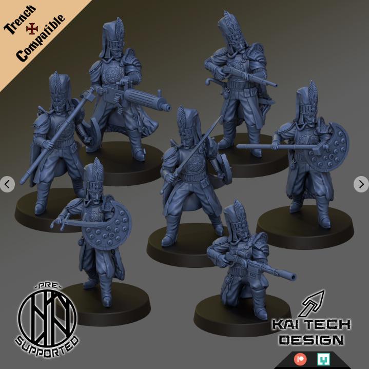 Sultanate Complete Army Set - Trench Warband Miniatures | Compatible with Tabletop Wargames