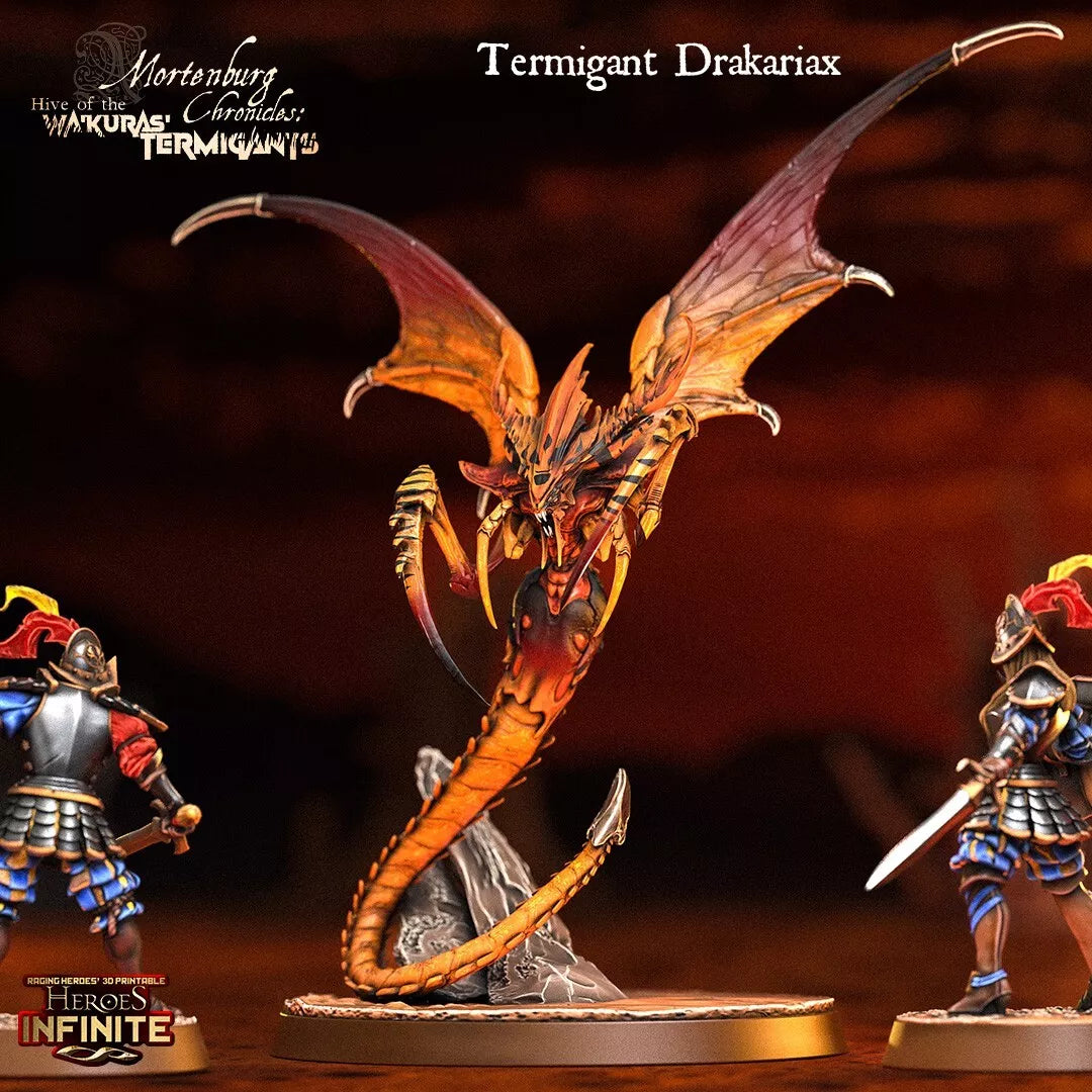 Termigant Drakariax - Wa'Kura's Termigants | Compatible with Tabletop Wargames