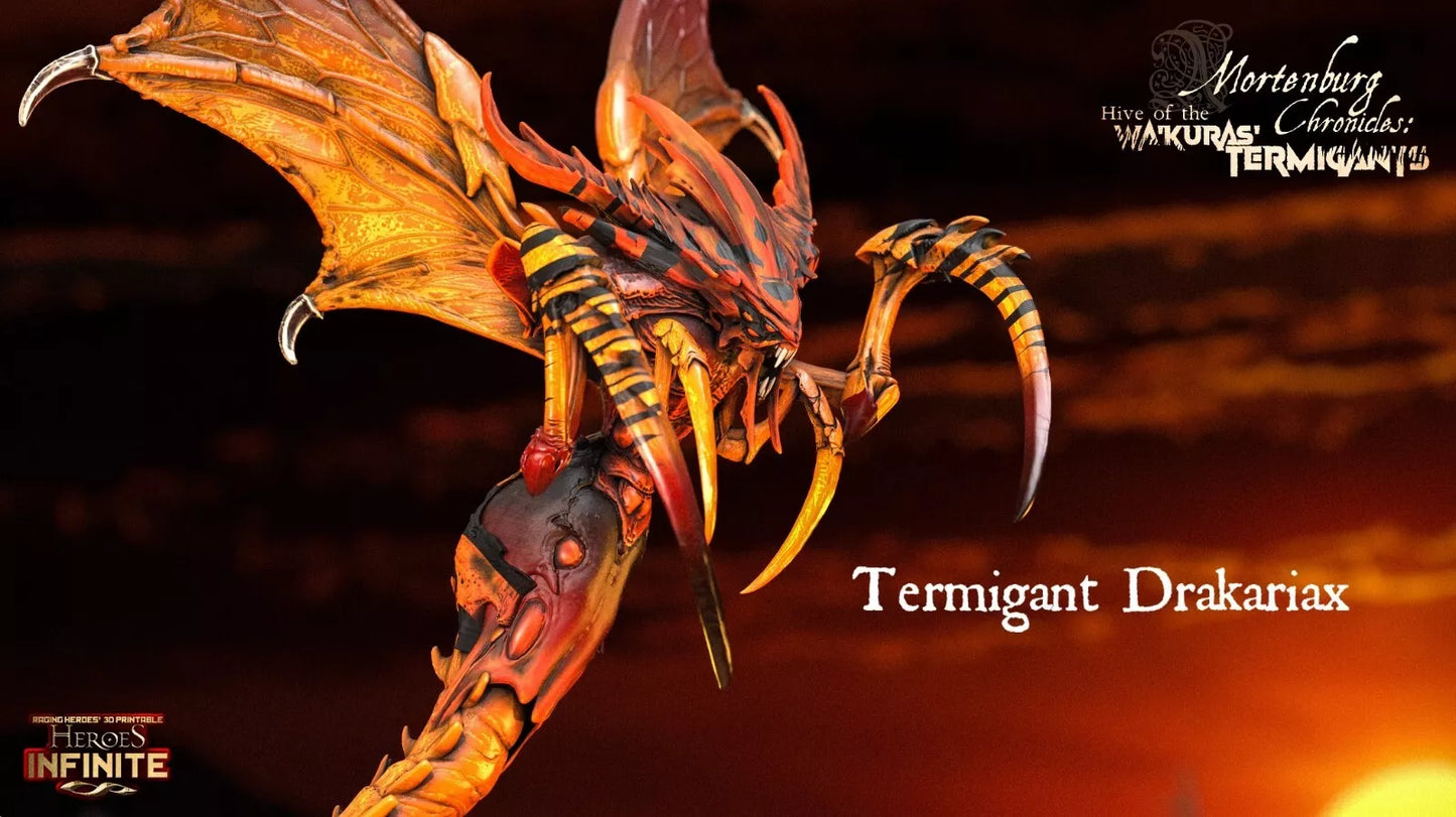 Termigant Drakariax - Wa'Kura's Termigants | Compatible with Tabletop Wargames