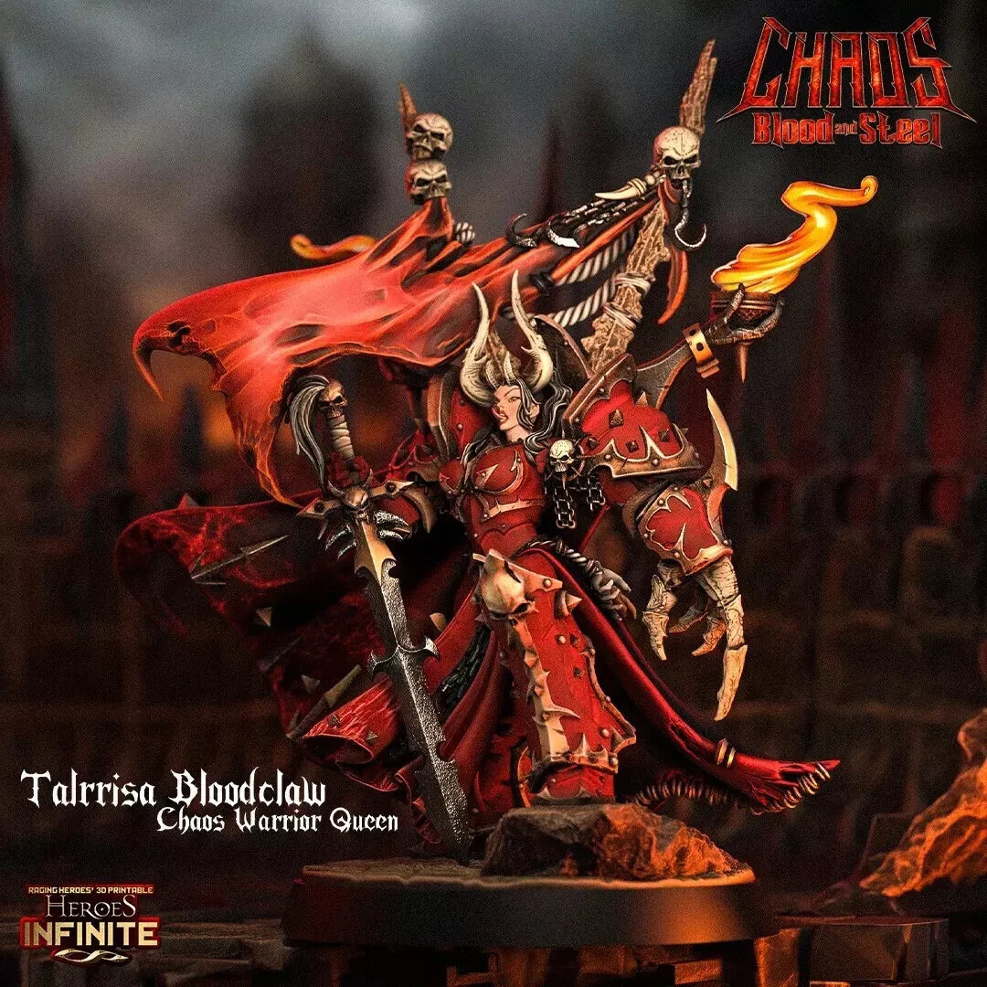 Talrrisa Bloodclaw - Chaos Commander of Devastation