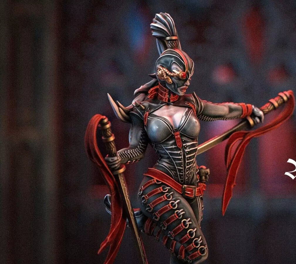 Aerix, Sanctified Assassin - Grim Darkness | Compatible with Tabletop Wargames