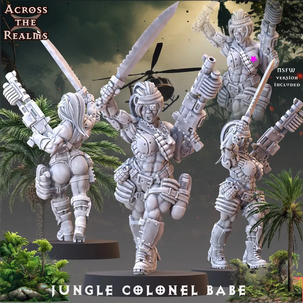 NSFW Jungle Colonel Babe