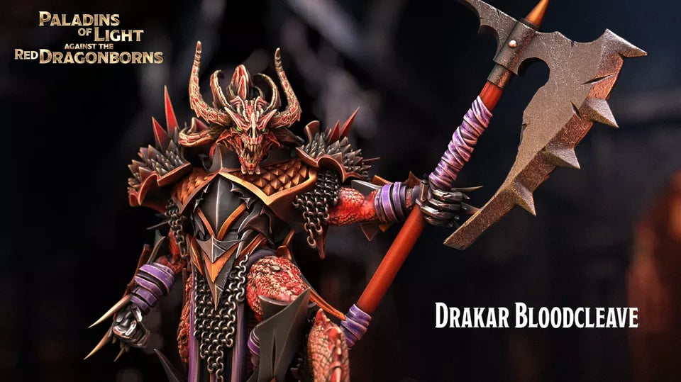 Drakar Bloodcleave – Exquisite 32mm Heroic Scale Miniature