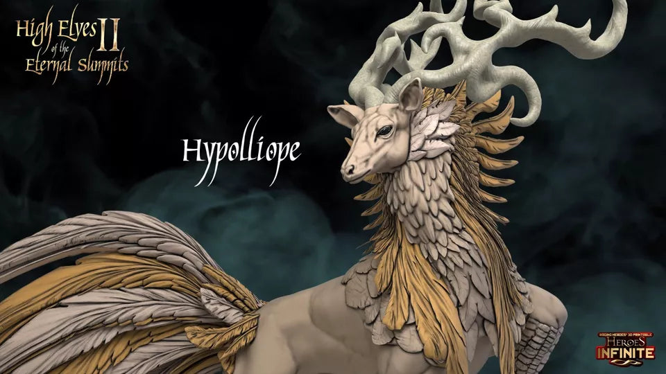 Hypolliope, Majestic High Elven Beast - Eternal Summits | Compatible with Tabletop Wargames