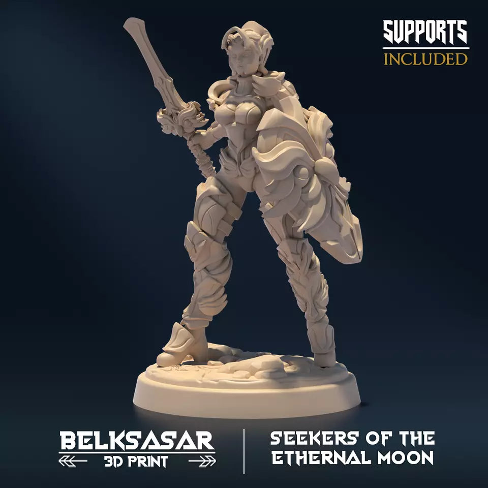 Seekers of the Eternal Moon: Custodian Vigilants | Compatible with Tabletop Wargames