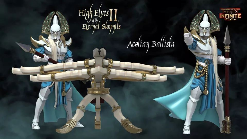 Aeolian Ballista - Eternal Summits | Compatible with Tabletop Wargames