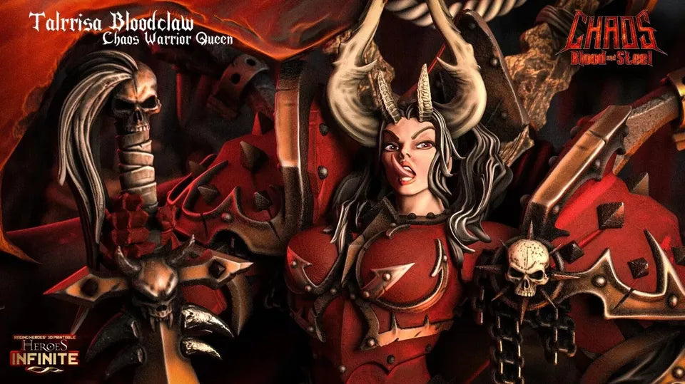 Talrrisa Bloodclaw - Chaos Commander of Devastation