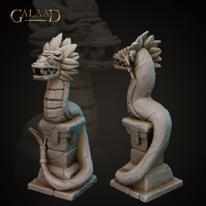 Aztec God Coatl - For D&D Campaigns & Tabletop Games