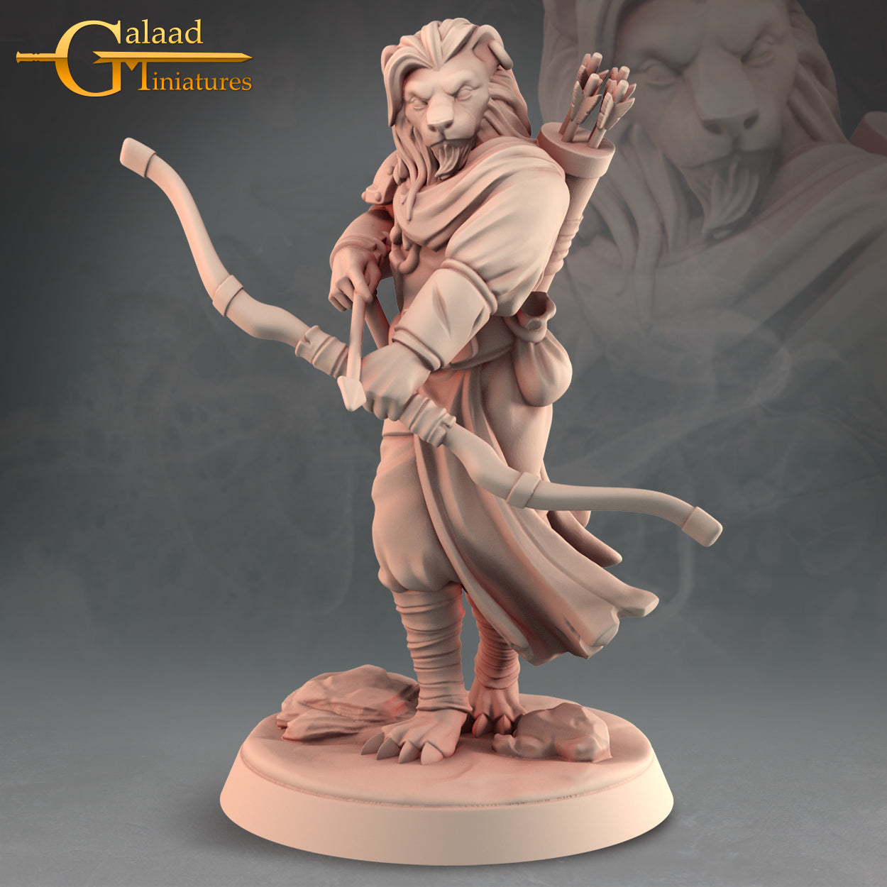 Leonin Ranger : For D&D Campaigns & Tabletop Games