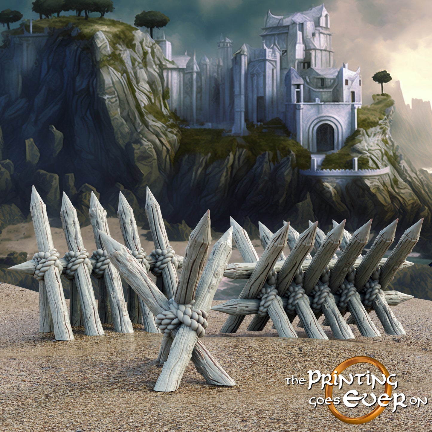 Spiked Barricade Bundle For D&D Campaigns & Tabletop Games