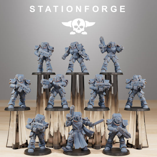 Socratis Legion Infantry | Compatible with W40K/WG/SF