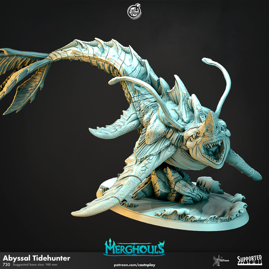 Abyssal Tidehunter- For D&D Campaigns & Tabletop Games